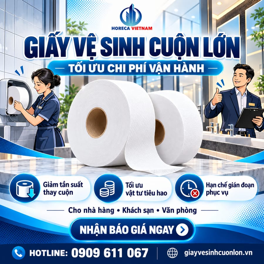 Tìm hiểu ưu điểm của jumbo roll tissue